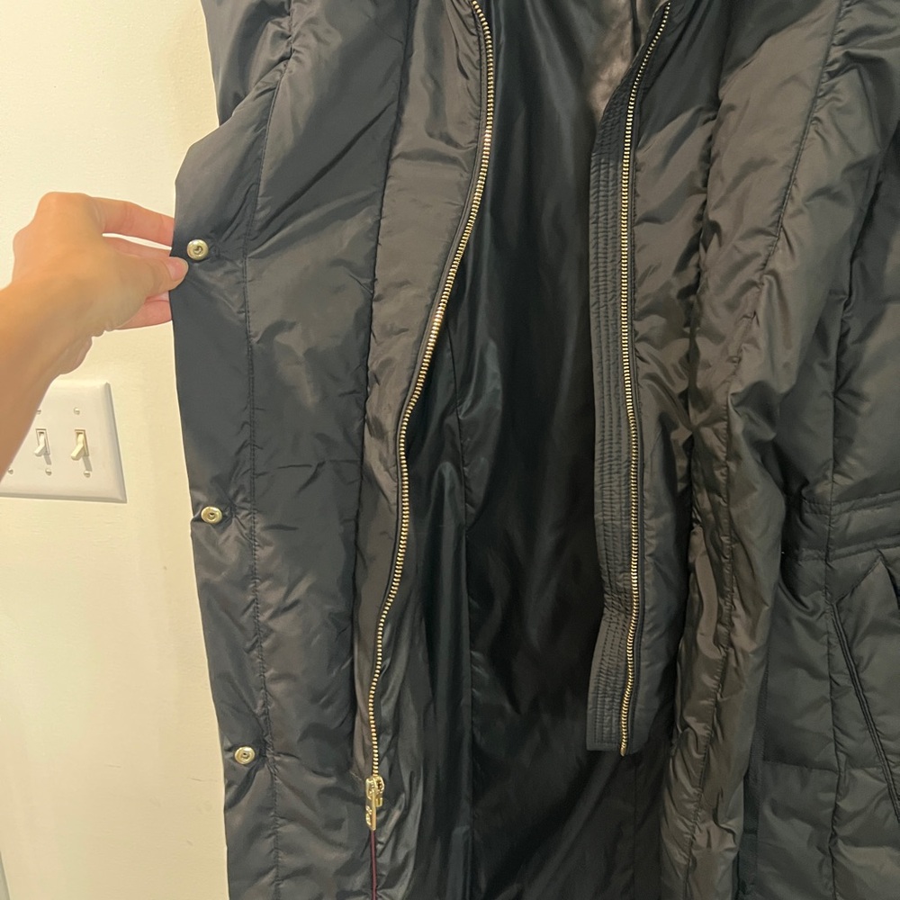Cole Haan Dawn and Feather Women's Black Puffer Coat - Picture 6 of 11